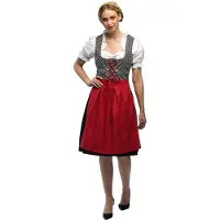 Boland - Kostuum Frau Müller (44/46) - Volwassenen - - Bierfeest - Tirol - Oostenrijk - Alpenmeisje