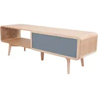 Alygn TV-meubel Addison | hout naturel 140x45x40 cm tv-meubels | NADUVI