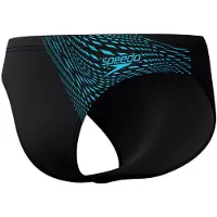 Speedo Medley Logo 7 Cm Swimming Brief Zwart UK 30 Man