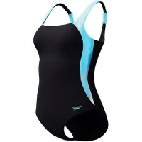 Speedo Eco Lunalustre PR Shaping Badpak dames Zwart 2XL/44