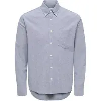 Only & Sons Overhemd blauw