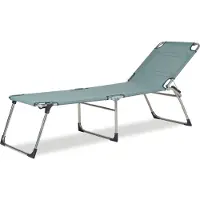 Jan Kurtz Amigo 40+ driepoot ligstoel aluminium/kunststof stof 2 stuks