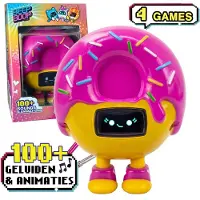 Eolo Beep Boop Mochi – Je virtuele huisdiertje met emoties, 4 games en 100+ geluiden & animaties - Verzorgen en spelen - Interactief speelgoed