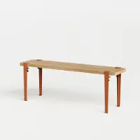 TIPTOE Duke Bank Tangerine Red | Solid Oak