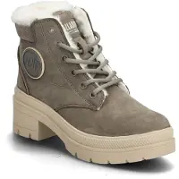 Palladium Pallarise NBK L Veterschoenen Hak - taupe - Maat 42