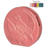 Ideas 4 Seasons Vaas Bird terra roze Ø6x20x20cm roze Keramiek Vaas