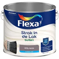 Flexa - Strak In De Lak Buitenlak Zijdeglans - 85% Heide - Mengverf - 2,5 L