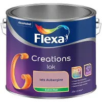 Flexa - Creations Lak Extra Mat - Iets Aubergine - Mengverf - 2,5 L