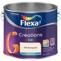 Flexa - Creations Lak Zijdeglans - Wit Pompoen - Mengverf - 2,5 L