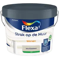 Flexa - Strak Op De Muur Binnen Mat - Iets Kleisteen - Mengverf - 2,5 L