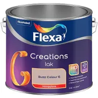 Flexa - Creations Lak Hoogglans - Buzz Colour 6 - Mengverf - 2,5 L