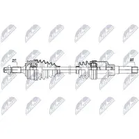NTY NPW-CT-170 Aandrijfas