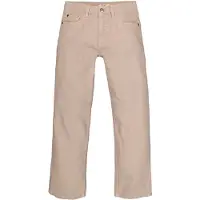 Garcia straight leg jeans beige Jongens Denim Effen - maat 140