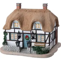 Intratuin Kerstdorpminiatuur Tinselbury Pine Cottage 19 X 17 X 16,5 Cm