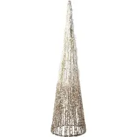 Intratuin Decoratieboom Lori Kegel Champagne Met Verlichting D 20 H 80 Cm