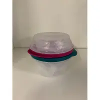 Tupperware Duo kommenset ( voor yoghurt en cereals) in het blauw