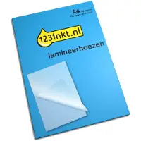 123inkt document lamineerhoes A4 glanzend 2x80 micron (100 stuks)