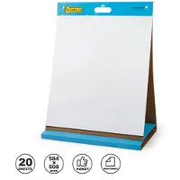 123inkt tafelflipover blanco 50,8 x 58,4 cm (20 vellen) FSC