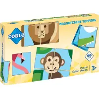 Coblo toppers dieren 60 stuks |