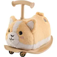 Yvolution - Buddy Roller - Corgi - 2-In-1 Loopwagen