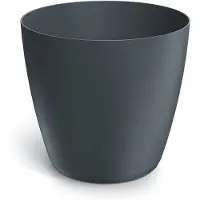 Prosperplast Bloempot Rond Mate Round 20cm ANTRACIET / 2 STUKS!