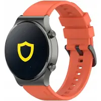 Spacecase Horlogeband 20Mm Sc Easy Band Oranje Smartwatch