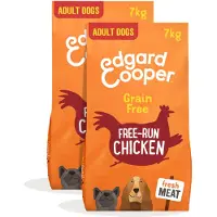 Edgard & Cooper 2x Hondenvoer Droog Scharrelkip 7 kg