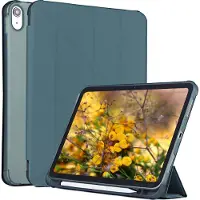 SBVR Tablet Hoes geschikt voor iPad A16 Hoes (2025) 11 inch - iPad Hoes 10e generatie (2022) 10.9 inch - Met Pencil Houder - Groen