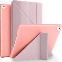 SBVR Tablet Hoes geschikt voor iPad Hoes 2019 - 7e Generatie - 10.2 inch - Smart Cover - Goud Roze