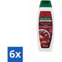 Palmolive 6 x Naturals - Shampoo - Brilliant Color - Voor Gekleurd Haar - 350 ml - Gekleurd Haar - Haarkleur Behouden - Haar Beschermen - Haar Verzorgen - Haar Glans