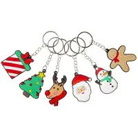 Duckiez Sleutelhanger Kerstmis - 48 stuks