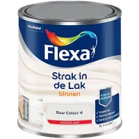 Flexa - Strak In De Lak Binnenlak Hoogglans - Raw Colour 4 - Mengverf - 1 L