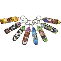 Duckiez Sleutelhanger Skateboard - 48 stuks
