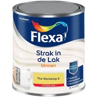 Flexa - Strak In De Lak Binnenlak Hoogglans - The Workshop 2 - Mengverf - 1 L