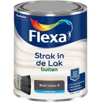 Flexa - Strak In De Lak Buitenlak Zijdeglans - Buzz Colour 8 - Mengverf - 750 Ml