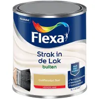 Flexa - Strak In De Lak Buitenlak Hoogglans - Californian Sun - Mengverf - 1 L