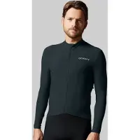 Acelera Fietsshirt Lange Mouwen Zwart - Lined - Wielershirt - Fietskleding - Heren - Warm Fietsshirt Lange Mouwen- Maat L