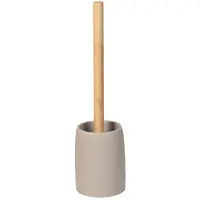 Sapho Riko toiletborstelhouder bamboe beige