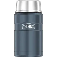 Thermos Stainless King Voedseldrager - Ice Grey Polished - 710ml