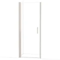 Maxaro Diamond Douchedeur | 85 cm Rvs Helder glas Draaideur