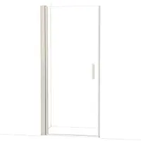 Maxaro Diamond Douchedeur | 95 cm Rvs Helder glas Draaideur
