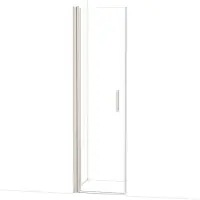 Maxaro Diamond Douchedeur | 50 cm Rvs Helder glas Draaideur
