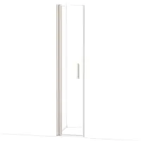 Maxaro Diamond Douchedeur | 50 cm Rvs Helder glas Draaideur