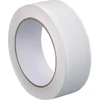 Westex stucadoorstape PVC dwarsgeruwd 38mm x 33m wit