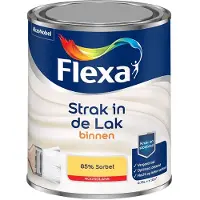 Flexa - Strak In De Lak Binnenlak Hoogglans - 85% Sorbet - Mengverf - 750 Ml