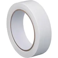 Westex afplakband PVC glad, 30 mm x 33 m, wit