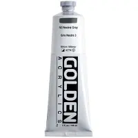 Golden Heavy Body Acrylverf N3 Neutraal Grijs 148 ml