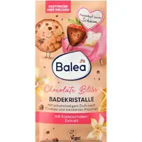 Balea Badzout - Chocolate Bliss | 1x 80 g - Chocolade Koekjes & Gekonfijt Fruit | Pure Ontspanning - Vegan Badkristallen