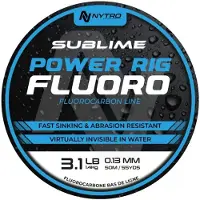 Nytro Sublime Power Rig Fluorocarbon | 50m 0.19mm
