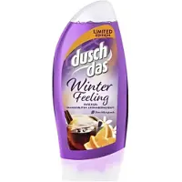 Duschdas Douchegel Winter Feeling | 1x 250ml - Sinaasappelbloesem & Tonkabonen | Verzorgend en Ontspannend - Kerst Douchegel